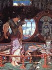 William Holman Hunt Canvas Paintings - The Lady of Shalott
